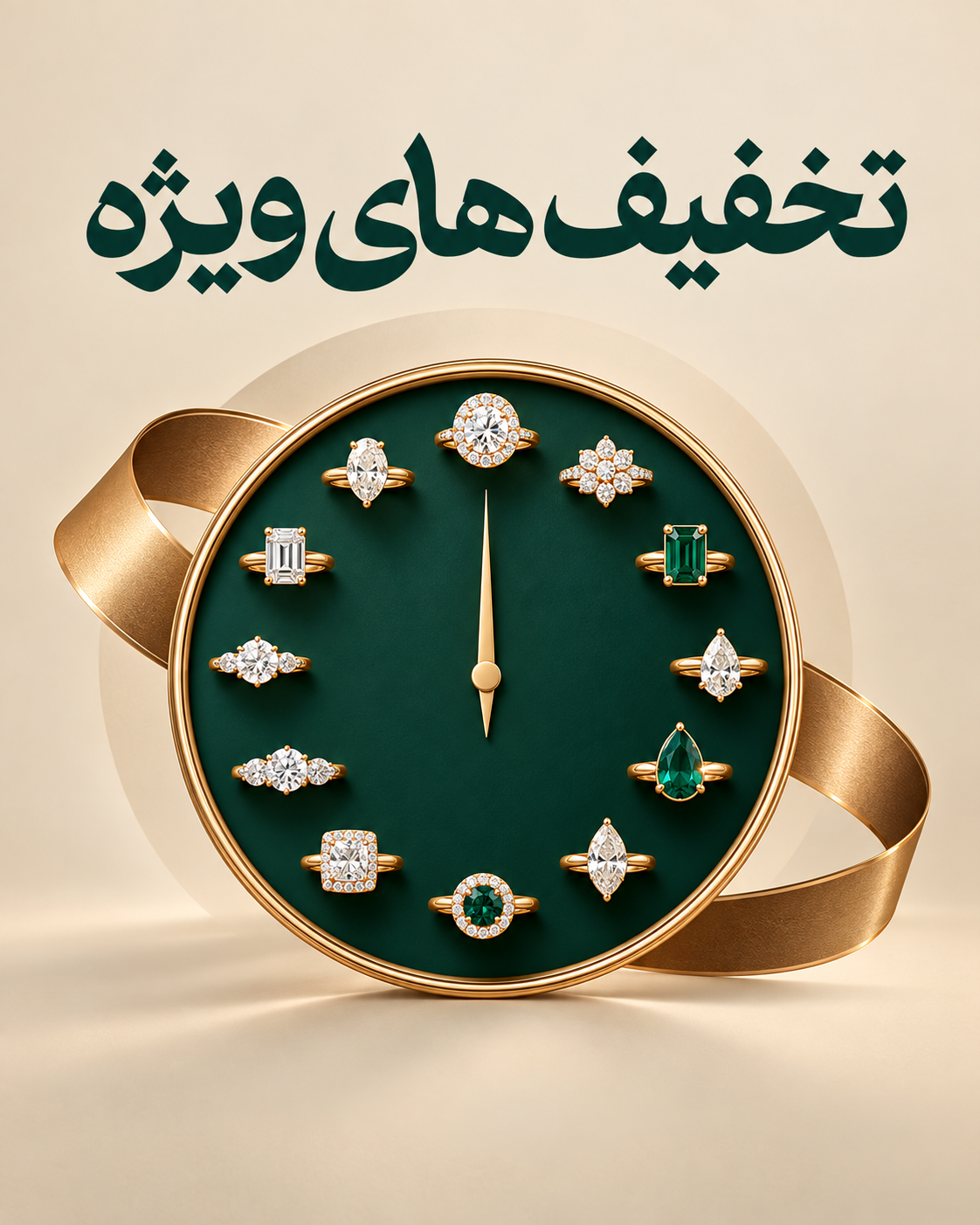 تخفیف‌های ویژه بارانل برای مجموعه انگشترهای منتخب