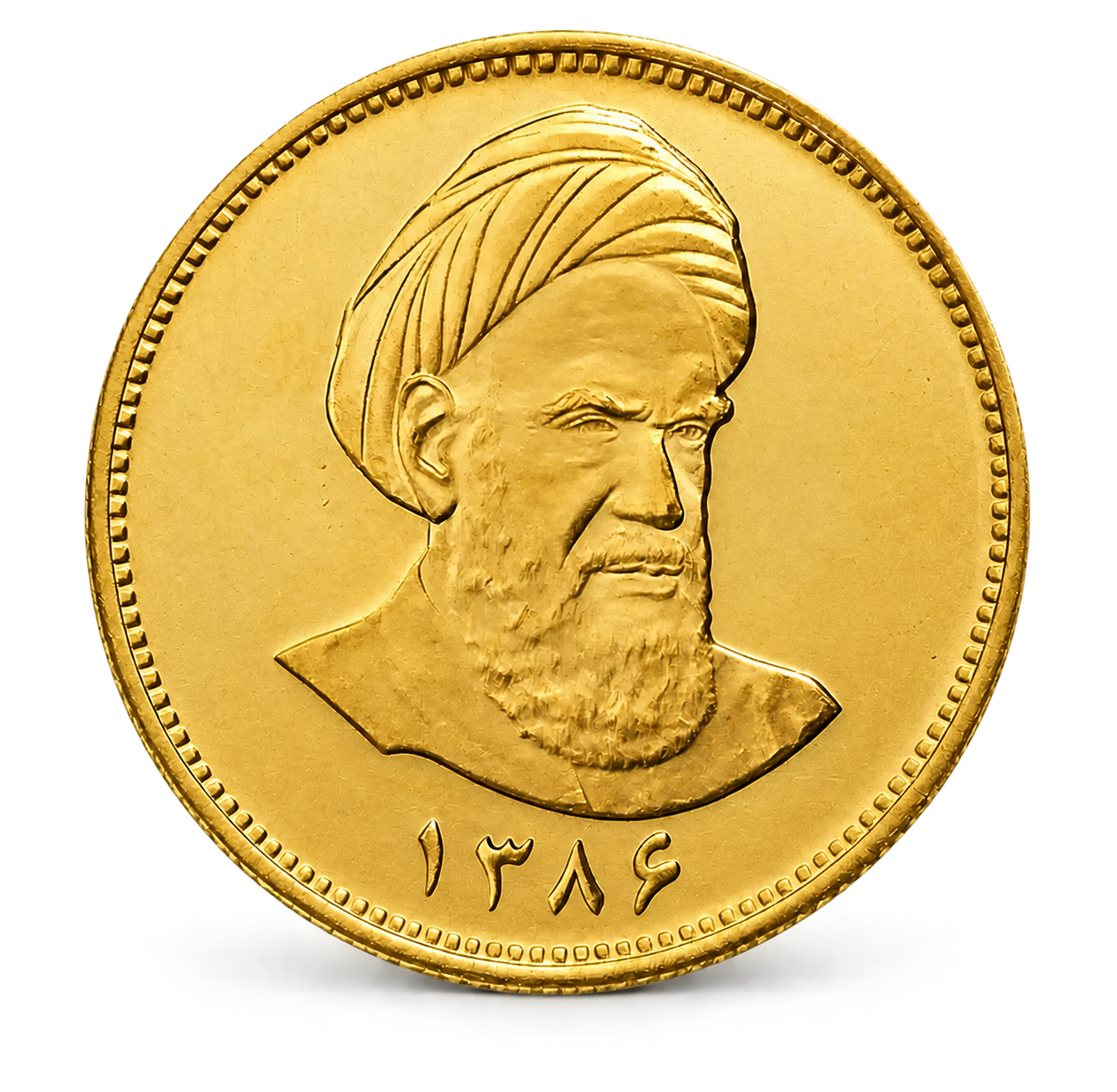 نمای سکه تمام امامی طرح جدید
